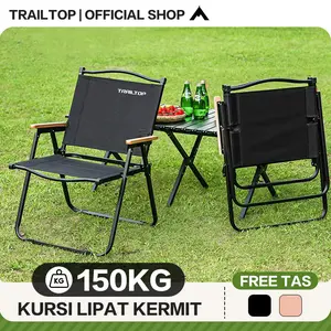 [READY] TrailTop Kursi Lipat Outdoor Kermit Kursi Camping Kain Oxford Kursi Pantai Lipat Portable