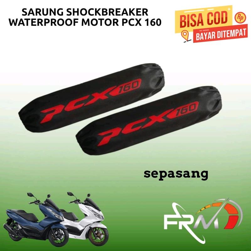 SEPASANG SARUNG SHOCKBREKER WATERPROOF MOTOR PCX 160 Motorcycle 7