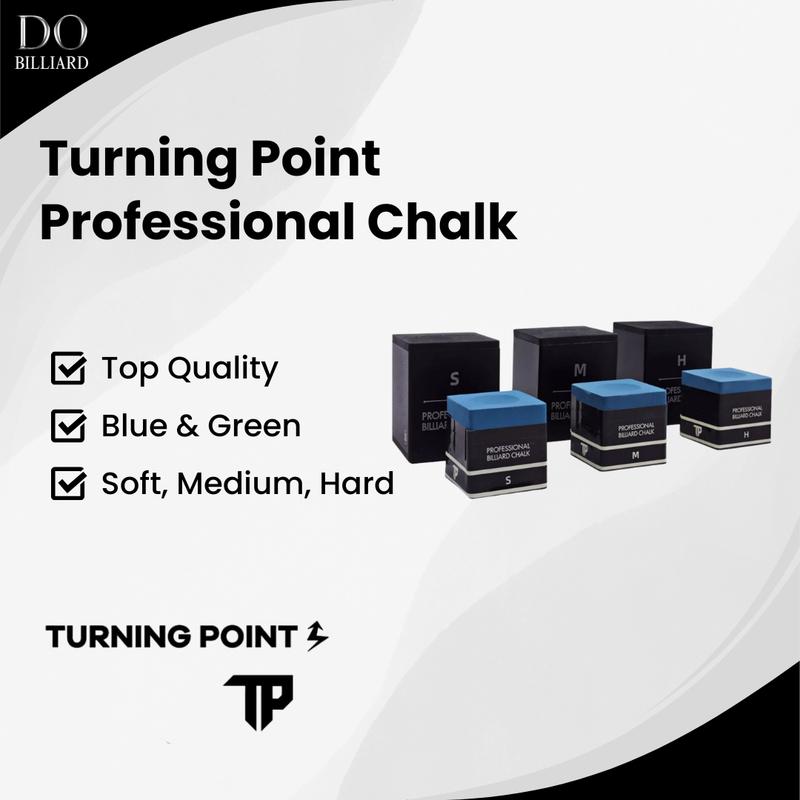 Turning Point Professional Chalk / TP Billiard Chalk / Kapur Billiard 0