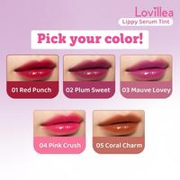 Gambar Lovillea Lippy Serum Tint Series 3,5 ml/Lip Tint Serum Gloss Lipstick   - 03 Mauve Lovey dari Tokoserba serbu Kota Administrasi Jakarta Barat 4 Tokopedia