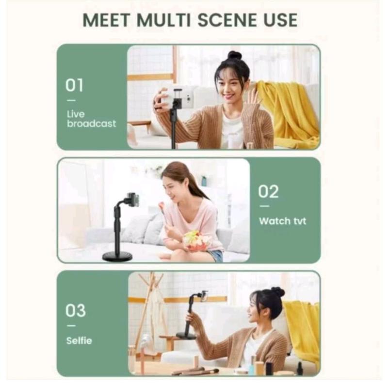 Holder HD-25 Selfie Tongsis dengan Tripod Panjang untuk Handphone 5