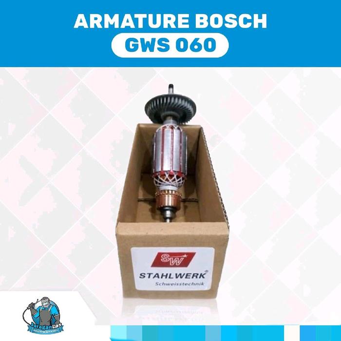 Gambar Armature Bosch GWS 060 merk Stahlwerk dari PT SJAI Kota Administrasi Jakarta Pusat Tokopedia