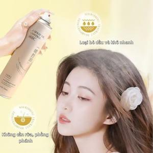 Xịt Khoáng Hoa Nhài - Cứu Tinh Tóc Bóng Dầu, Thơm Mát Suốt Ngày Däu gi khÃ' Girlz Only 3in1 sach,phÃóng, thom, kiªm däu hiéu quà, luu huong 3-4hxuät xú Anh Quöc, phù hop vÃi moi loai tóc kÃé cǎda däu nhay cám, dung tich 200ml