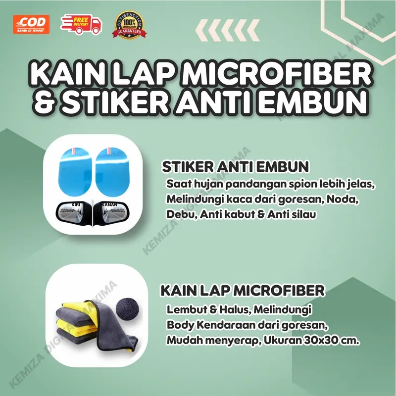 [BONUS 4] Wiper 4 Lapis Karet Wiper Quad Isi 2 Pcs Kanan Kiri Cocok Untuk Semua Tipe Mobil - Bergaransi Pembelian - Wiper Mobil Quad 4 Lapis Karet Universal 3