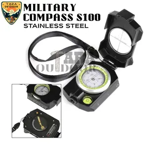 kompas bidik military compass survival thermometer