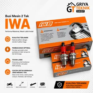 Busi Mesin Chainsaw / Mesin Potong Rumput 2tak/4tak Busi Tipe BM65 dan CMR5H