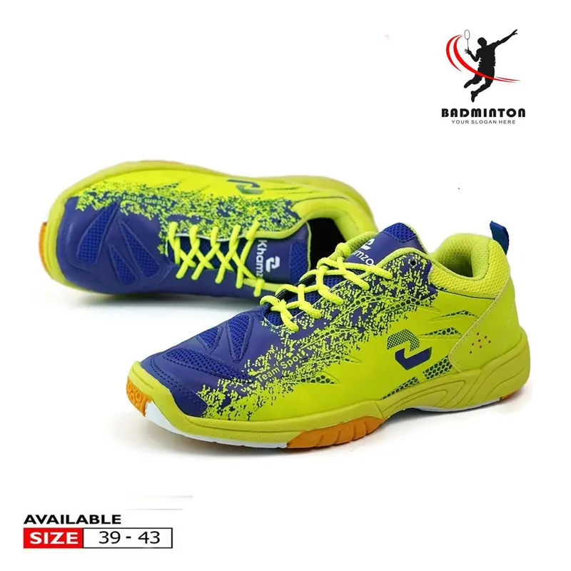 Sepatu Badminton Kamzo Original D14 Sepatu Bulutangkis Pria 3