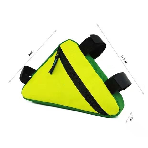 Product Introduction of Multicolour Bike Bicycle Bag Front Tube Frame Handlebar Waterproof Cycling Bags Triangle Pouch Frame Holder Bicycle Accessories 26