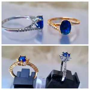 Cincin wanita baaverly blue sapir vi3r permata