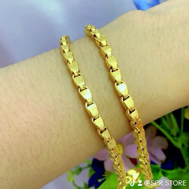 gelang padi dua suku cantik lapis kristal 3
