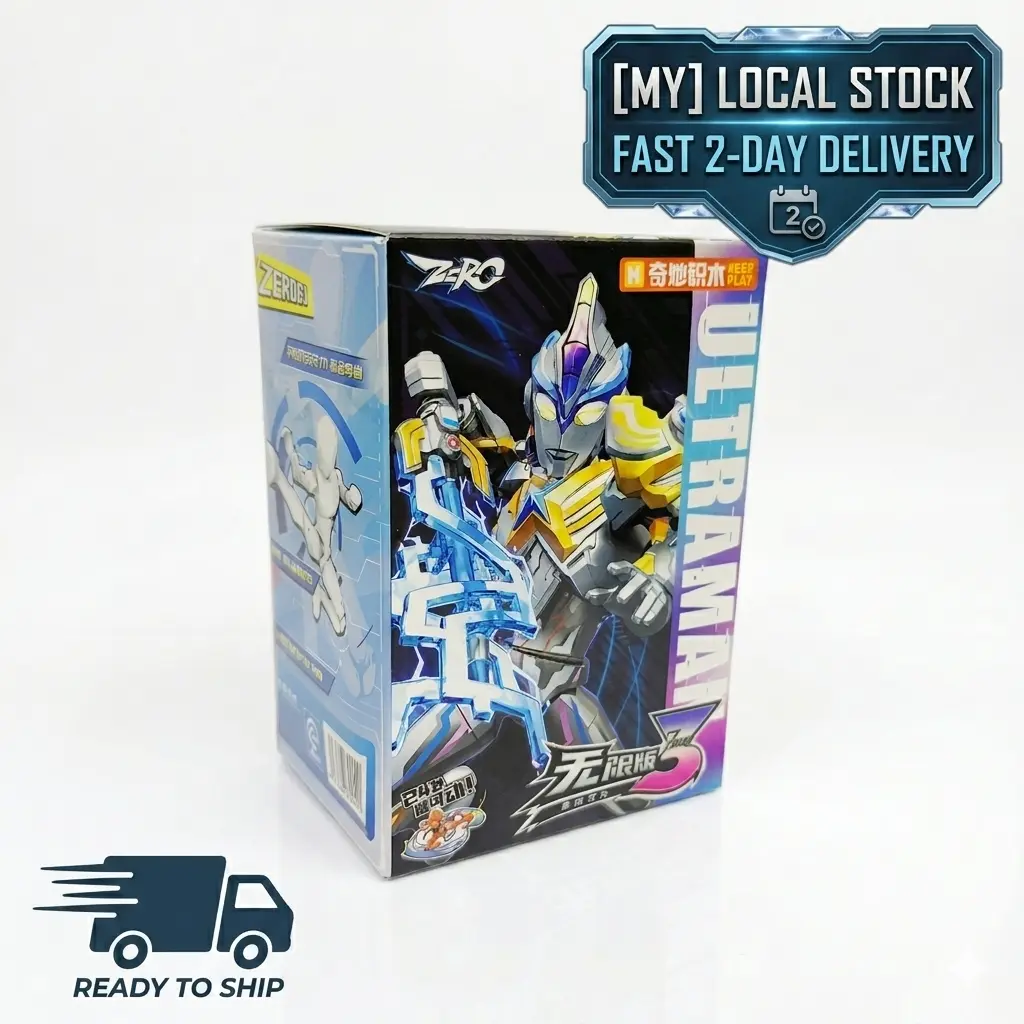 Ready Stock]Keeppley Ultraman Zero Infinite Vol.03 Assembly Figure
