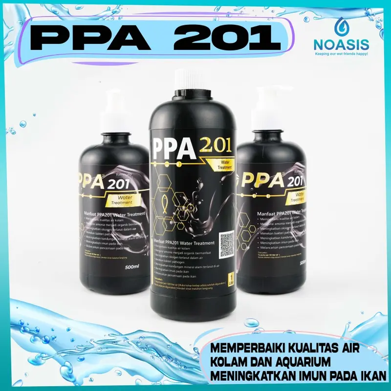 PROBIOTIK IKAN PPA 201  PPA201 WATER TREATMENT 500 ML 0