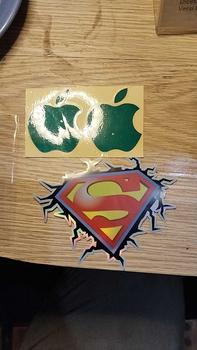 Product Review of sticker T100, sticker, logo superman, logo superman, setiker superman, anime, sekotlet from R**a 0