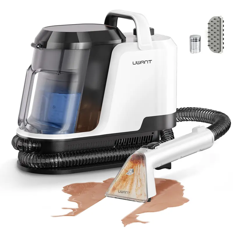 UWANT Y100-Steam 100℃蒸気噴射リンサークリーナー 18000Pa超強吸引力