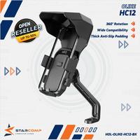 Gambar OLIKE Motor Phone Holder HC12 Holder Motor Anti Panas dan Hujan Locking Protection 360 Degree Rotation Compatible dari Starcomp Solo Kab. Sleman 1 Tokopedia
