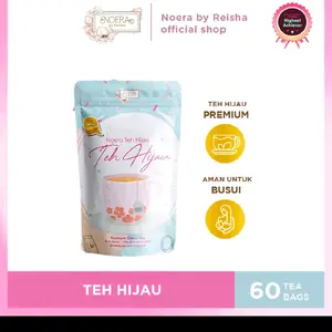 Noera Teh Hijau 60 Tea Bags Premium Aman Untuk Busui Noera by Reisha Official Shop