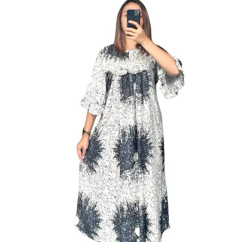 Product Introduction of 3 Pcs Daster Vania Bahan Rayon Wanita Busui Bumil Dress Motif 17