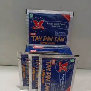 5 SASET PUYER SAKIT PERUT CAP KUPU TAY PIN SAN