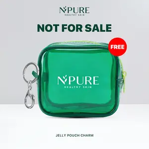 (NOT FOR SALE) NPURE MINI GREEN POUCH - TIDAK UNTUK DIJUAL