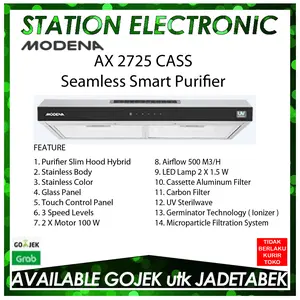 MODENA Cookerhood 70cm - AX 2725 CASS /  AX-2725-CASS /  AX 2725CASS