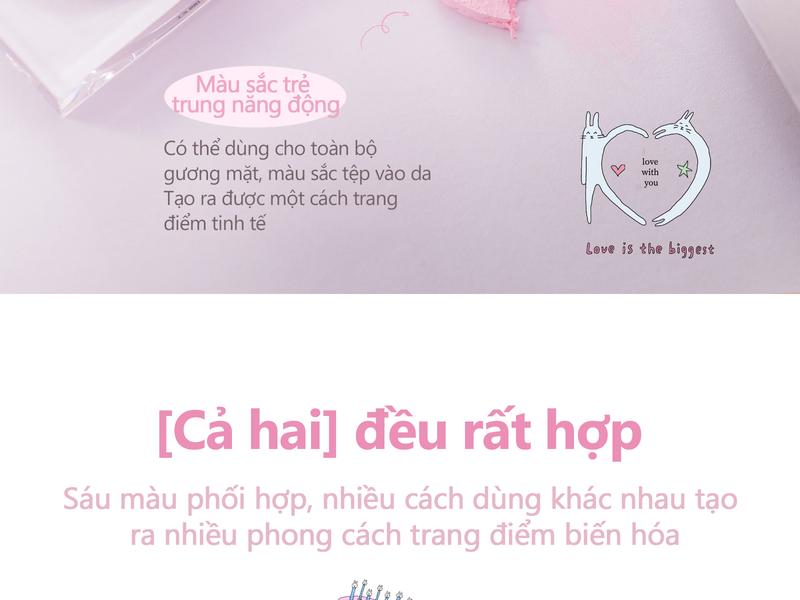 Product Introduction of Kem má hồng hai màu Flortte, dạng kem đa năng, kết cấu kép, có thể sử dụng nhiều cách khác nhau, tăng độ sáng cho gương mặt, tạo lớp trang điểm tự nhiên, 3.2g, 6 mẫu để chọn lựa 9