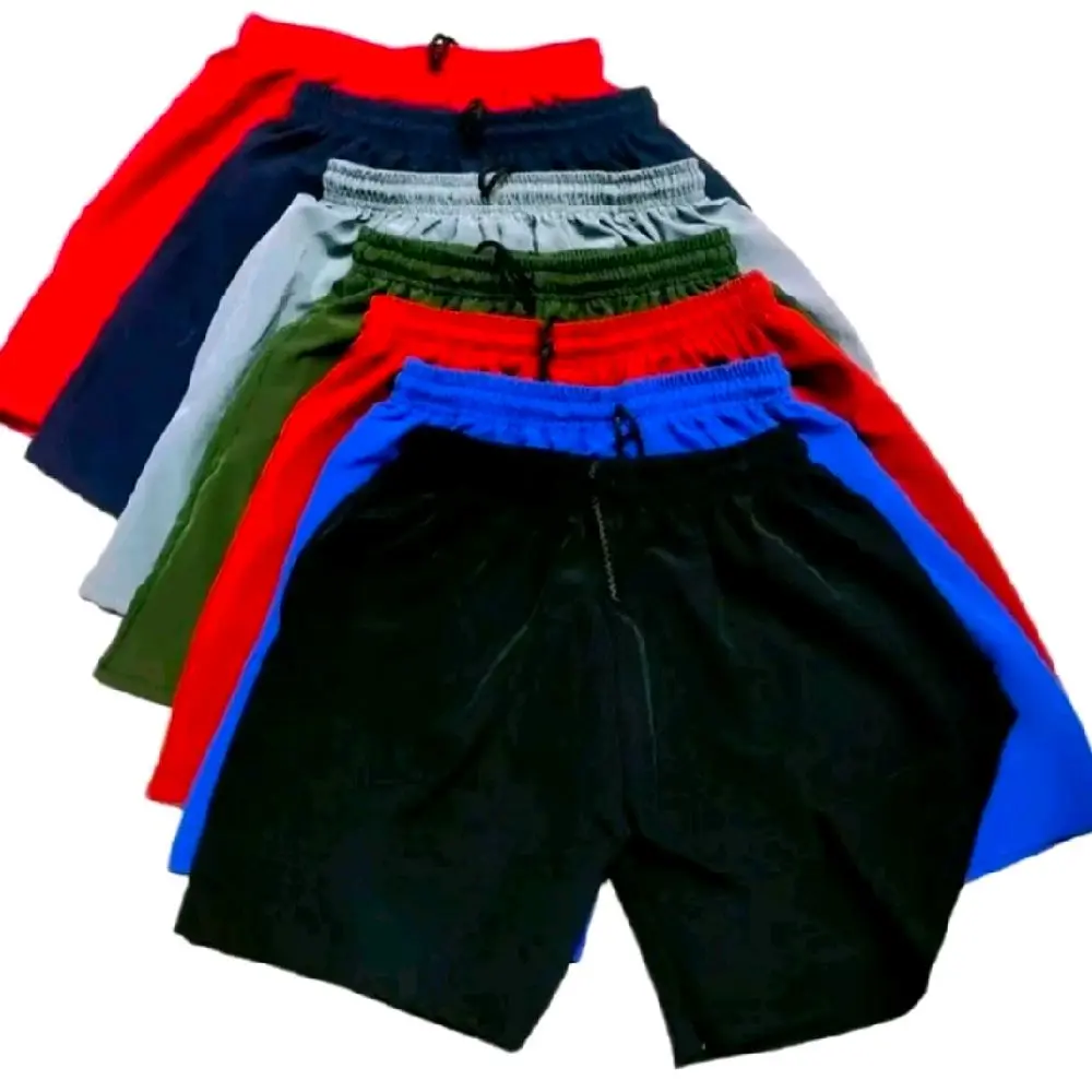 6pcs for only 209 pesos lang!!! Taslan Short Plain Unisex fit up to(26-32 waistline)