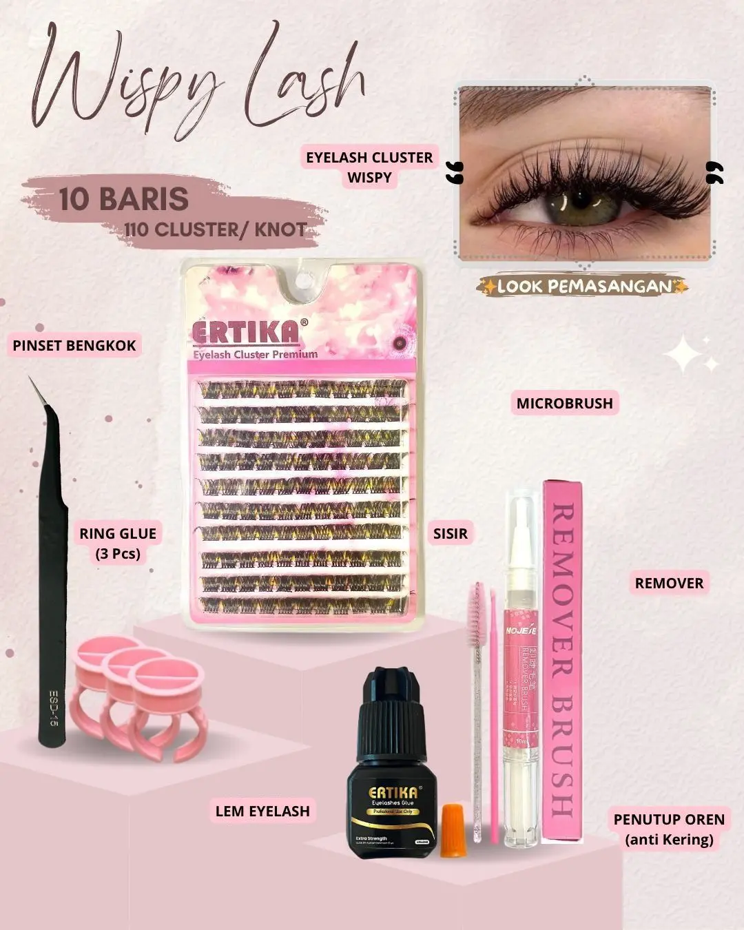 Bulumata WISPY-Lash Ertika Eyelash COD Eyelash Murah