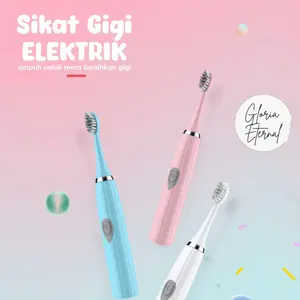 [Gloria] Sikat Gigi Elektrik / Toothbrush Electic / Tooth Brush / Sikat Gigi Dewasa Termurah