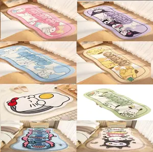 Keset Kaki Cartoon Lucu Bahan Bulu Halus