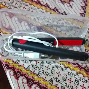 Catokan Mini 2 in 1 20W 180C Pelurus Rambut dan Keriting Portable Catokan Mini Alat Catok Rambut Mini 2in1 Set Lurus dan Keriting Make Time Karakter