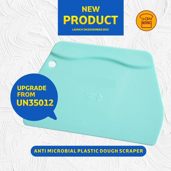 Gambar Sanneng - SN4048 - Anti Microbial Plastic Dough Scraper (L - Blue) dari Sanneng Indonesia Kota Administrasi Jakarta Barat Tokopedia