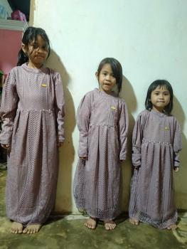 Product Review of Aqila kids ( tanpa kerudung )dress anak umur 1 - 9 tahun/ dress anak perempuan terlaris model 2023 from R**7 2