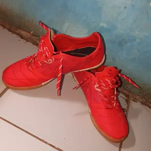Sepasang Tali Sepatu Keren Motif Sepatu Sneakers Olahraga dan Bola Futsal Shoe