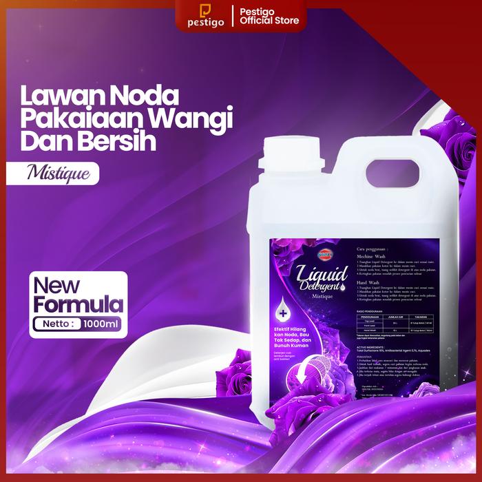 Gambar Detergen Cair Laundry Pakaian KLINXY Liquid Detergent / 1 Liter dari pestigo Kab. Bogor 5 Tokopedia