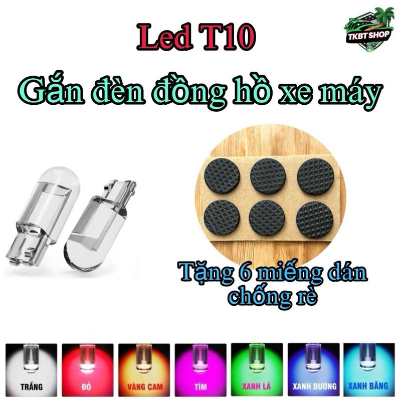  Combo Đèn Đồng Hồ T10 Gắn Cho Xe Máy  Không Gắn Được Cho: Fu 1 Sirius 110 Xăng Cơ Wave Blade Wave Nhỏ . 