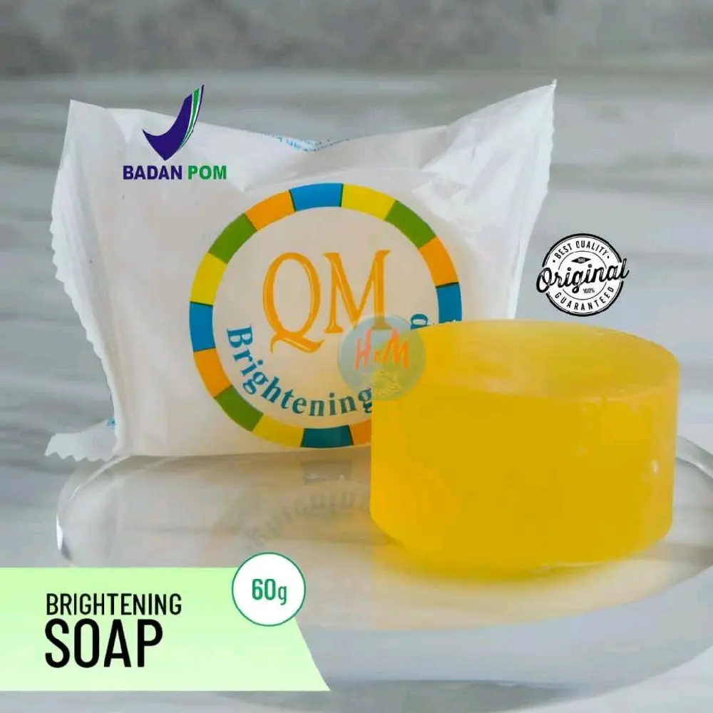 SABUN QM BRIGHTENING SOAP / SABUN PEMUTIH ORIGINAL BPOM