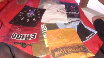 Product Review of Promo 100 Ribu Dapat 8 Kaos Pria Distro dewasa Keren Lengan Pendek Pria Semi Katun Beli Lokal from n**8 0