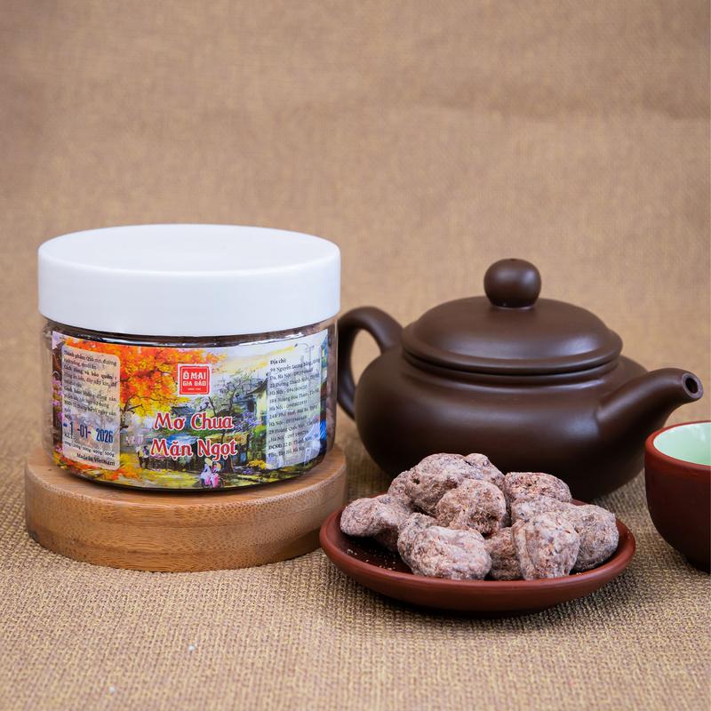 Ô Mai Đào Xí Muội Gia Bảo - Món Ăn Vặt Vị Chua Ngọt Mặn Food