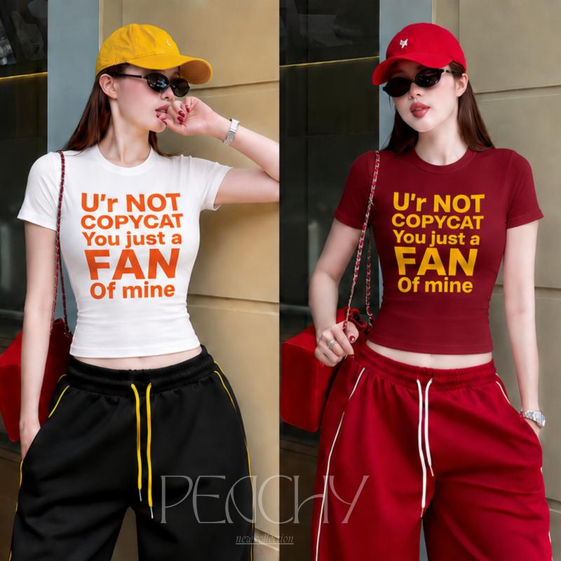 [MỞ BÁN - BST HÈ PEACHILL ] Áo Thun Nữ Form Tôn Dáng PEACHILL  - Cotton Co Giãn 4 Chiều Mềm Mát - Thiết Kế Trẻ Trung Dễ Phối Đồ