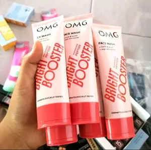 OMG Sabun Pembersih Wajah Bright Booster 50ml - Cerah Merata & Bebas Noda Hitam - Oh My Glow