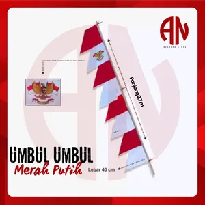 BENDERA UMBUL UMBUL GARUDA/BENDERA UMBUL UMBUL WARNA WARNI/BENDERA UMBUL UMBUL GERGAJI/BENDERA UMBUL UMBUL TERMURAH