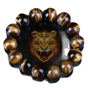 Gelang Tiger eye  nempel magnet /Biduri sepah Natural /M4ta H4rimau Tridatu Bracelets Batu Akik