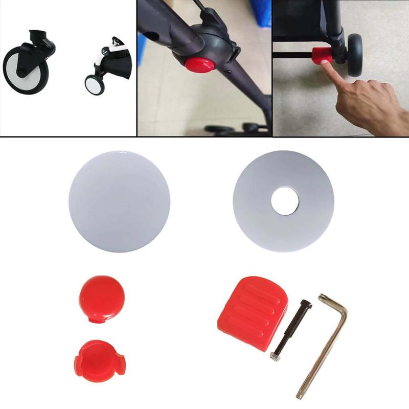 Stroller Repair Part Easy to Install Universal Lightweight Replacement…