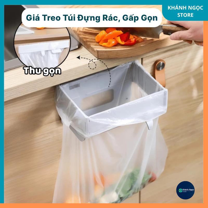 Giá Treo Túi Rác Thông Minh Có Thể Gấp Gọn