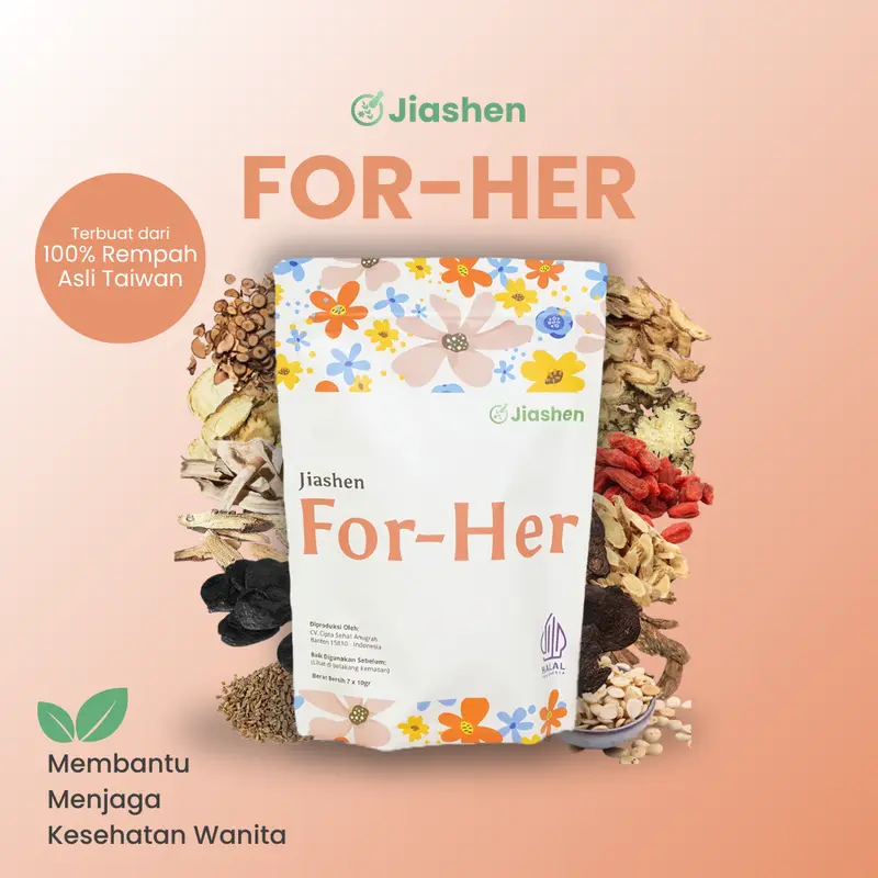 Jiashen For-Her - Herbal untuk Kesehatan Wanita 0