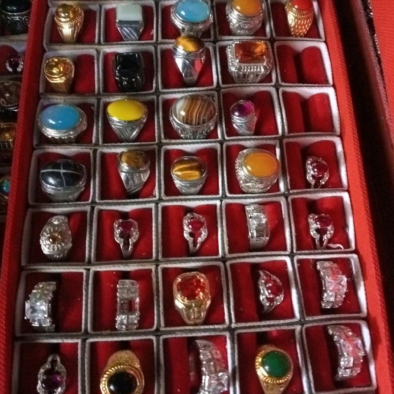 batu cincin 3 pics ring micro seting 0