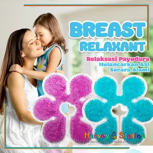 Breast Relaxant Kompres Payudara Memperlancar ASI Booster Ibu Menyusui Butiran Gel Relaksasi Payudara Atasi Nyeri Perlengkapan Menyusui Pompa Kantong ASI Breast Pad Pembesar Melembutkan
