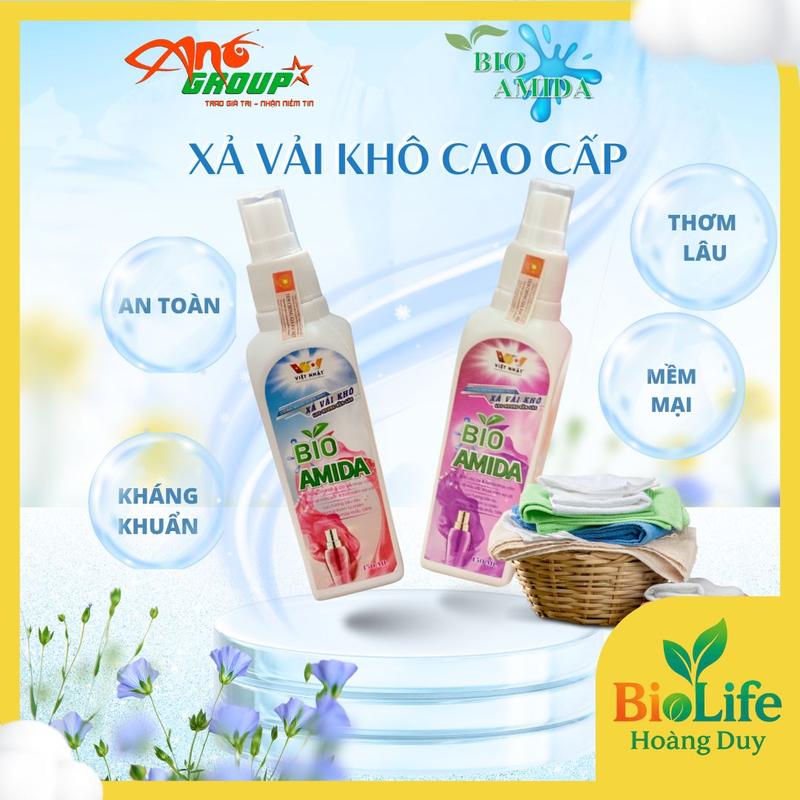 Xịt Xả Vải Khô Siêu Thơm - Hương Nước Hoa & Hương Cá Ngựa 150 ml xà phòng giặt đồ