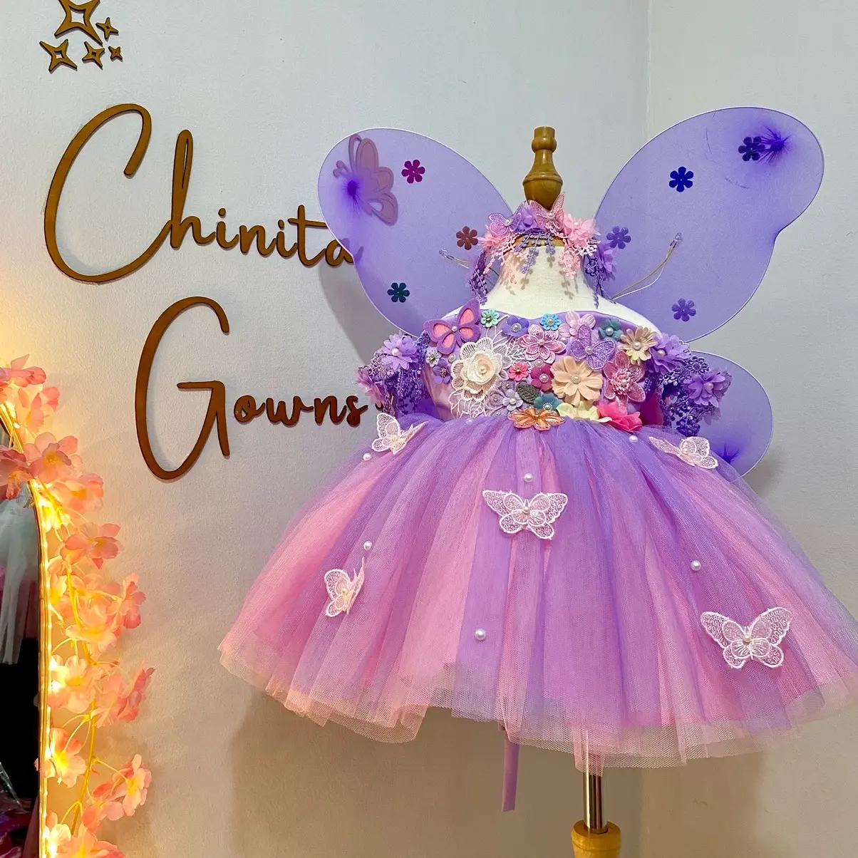 Fairy baby gown off shoulder baby gown babydress birthday gown - TikTok  Shop Philippines