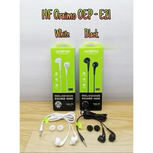 Oraimo Headset OEP-E21P In-ear Earphone Heandsfree Dengan Mic Universal 3.5mm Melodious Sound Halo 25